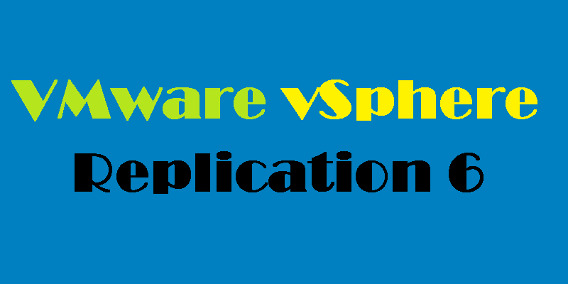 Vsphere Replication appliance